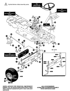 Part Location Diagram of 56190MA Murray Drag Link